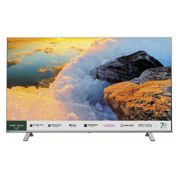 טלוויזיה 4K חכמה 55" TOSHIBA QLED טושיבה 55C450KE