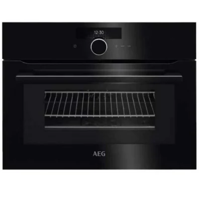 תנור בנוי משולב מיקרוגל 43 ליטר AEG א.א.ג. Horizon KMK965000B