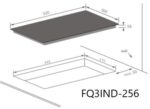 כיריים דומינו אינדוקציה Sol סול Sol Exclusive FQ3IND256