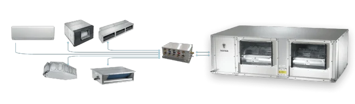 יחידת חוץ TADIRAN INVIZ VRF BOX 50/3 תדיראן