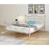 מיטה זוגית ממתכת TRUVA למזרן 140*190 ס”מ ברדקס BRADEX