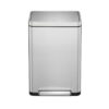פח דוושה איכותי 45 ליטר EKO אקו X-CUBE EK9368MP
