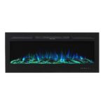 קמין חשמלי דקורטיבי 50 אינץ' Electra Premium BG50B צבע שחור