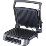 טוסטר גריל לחיצה דיגיטלי 4 פרוסות כולל פלטות נשלפות Stanley Grills סטנלי גרילים HYT5011