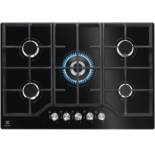 כיריים גז זכוכית 5 להבות Electrolux אלקטרולוקס KGG7536K