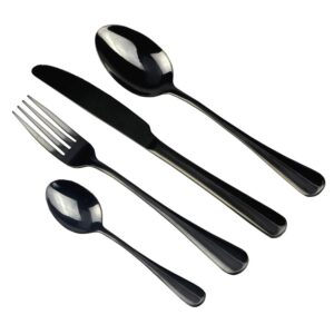 מערכת סכו"ם 24 חלקים טיטניום שחור La Kitchenette לה קיטשינט Hawaii 22453