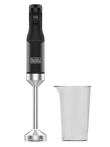 מוט בלנדר 1500W עם כוס מדידה Black+Decker בלאק אנד דקר BXHB1501E