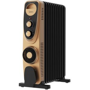 רדיאטור 11 צלעות כולל מפזר חום Midea מידאה NY231122HF רוז גולד 9025