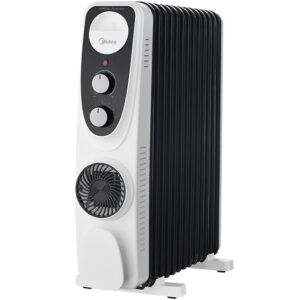 רדיאטור 11 צלעות כולל מפזר חום Midea מידאה NY231122HF לבן 9026