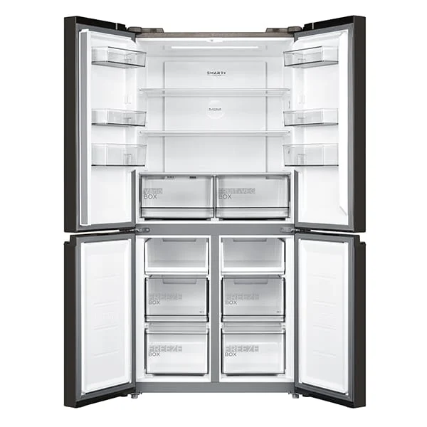 מקרר 4 דלתות 470 ליטר 6356 HQ611RWEN(B) מידאה MIDEA