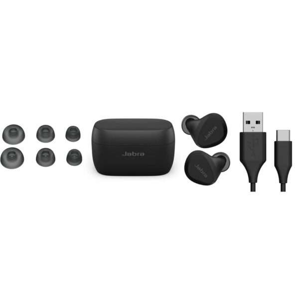 אוזניות ספורט אלחוטיות – JABRA True Wireless ג'ברה Elite 4 Active שחור