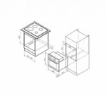 תנור אפיה כפרי בנוי BO246SF בומפני BOMPANI