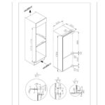 מקרר אינטגרלי מלא BOMPANI בומפני BO32BINF