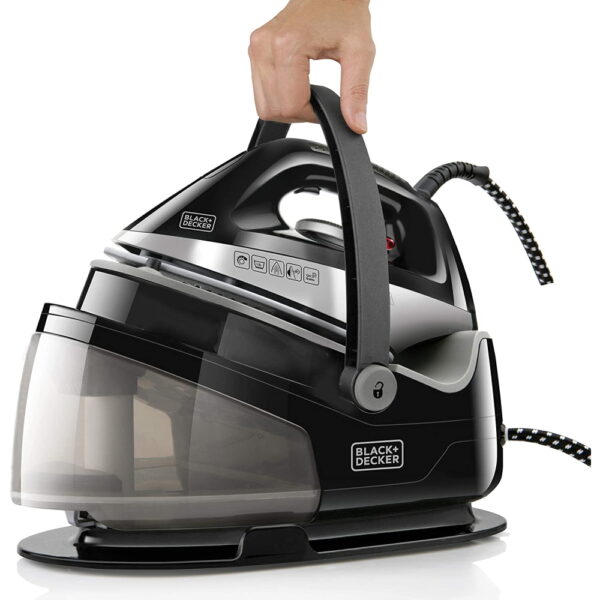 מגהץ קיטור עוצמתי כולל גיהוץ אנכי Black&Decker בלאק אנד דקר BXSS2200E