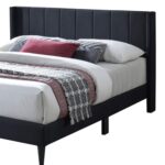 מיטת זוגית מרופדת בד עם ראש מיטה מעוצב CITY ברדקס BRADEX