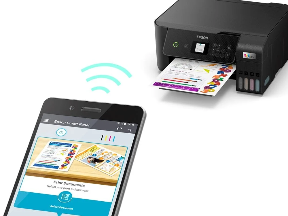 מדפסת דיו משולבת צבעונית אלחוטית Epson אפסון L3260