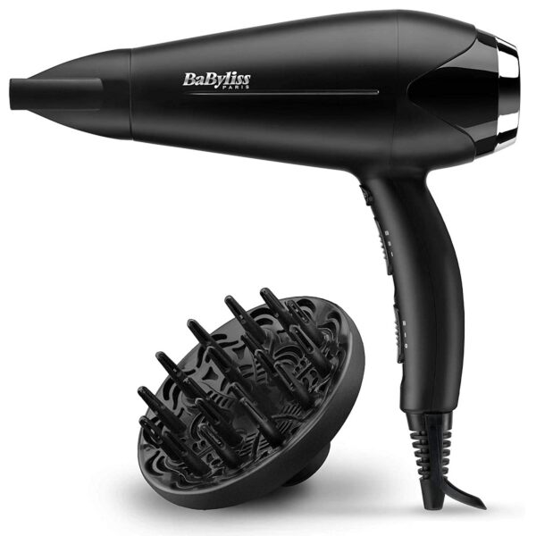 מייבש שיער כולל דיפיוזר Babyliss בייביליס  2200 D572DE
