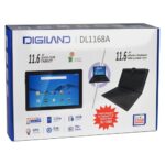 טאבלט + מקלדת + תיק מעטפה DigiLand  DL1168A-BLU
