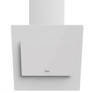 קולט אדים Midea מידאה E60TEW2J82W 6523 זכוכית לבנה