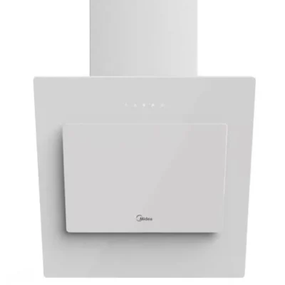 קולט אדים Midea מידאה E60TEW2J82W 6523 זכוכית לבנה