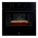 תנור EOH7427K Electrolux זכוכית שחורה אלקטרולוקס