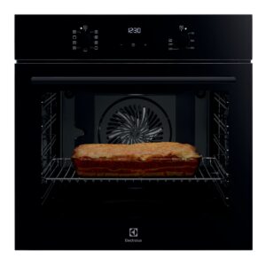 תנור EOH7427K Electrolux זכוכית שחורה אלקטרולוקס