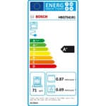 תנור בנוי 71 ליטר Bosch בוש Series 8 HBG7341B1