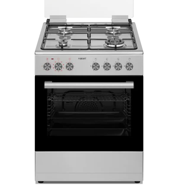 תנור משולב גז FUJICOM פוג'יקום FJFS8065X נירוסטה