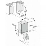 מדיח כלים אינטגרלי מלא G7060SCVI מילה Miele