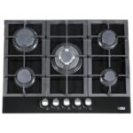 כיריים גז 5 להבות Ly Vent ליונט HOT679 שחור