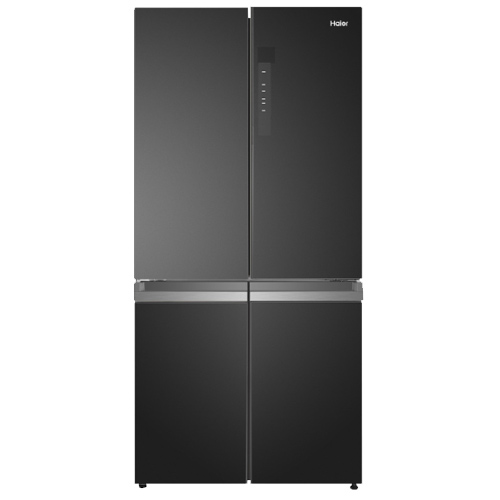 מקרר 4 דלתות Haier HRF7100FB האייר זכוכית שחורה