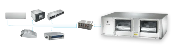 יחידת חוץ TADIRAN INVIZ VRF BOX 50/3 תדיראן