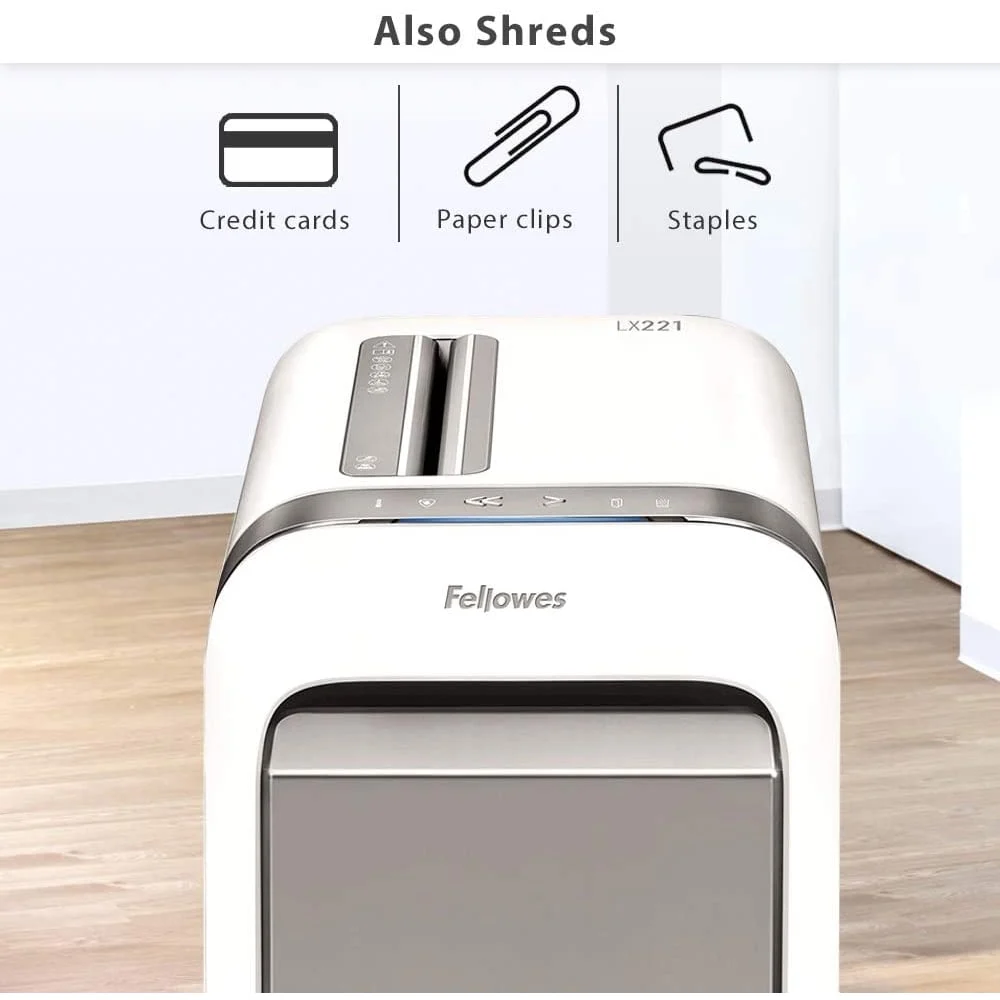 מגרסה משרדית בינונית Fellowes פלואוס Powershred LX221