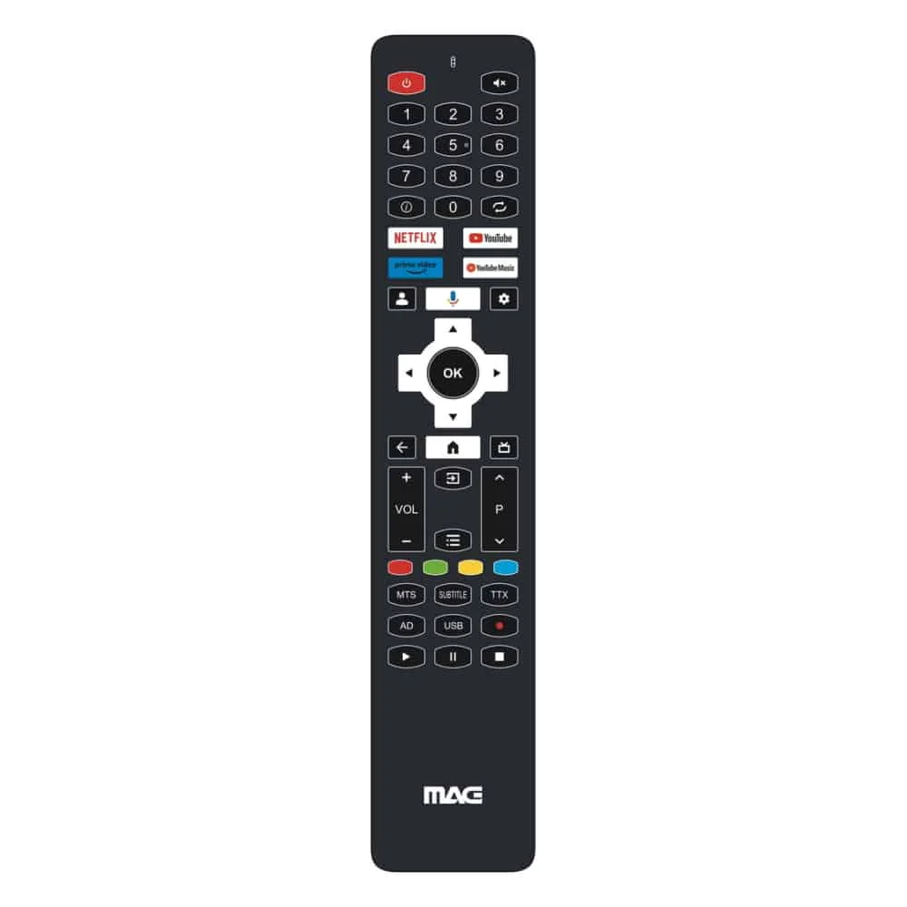 טלוויזיה חכמה 50 אינץ' MAG UHD מאג GTV50D23