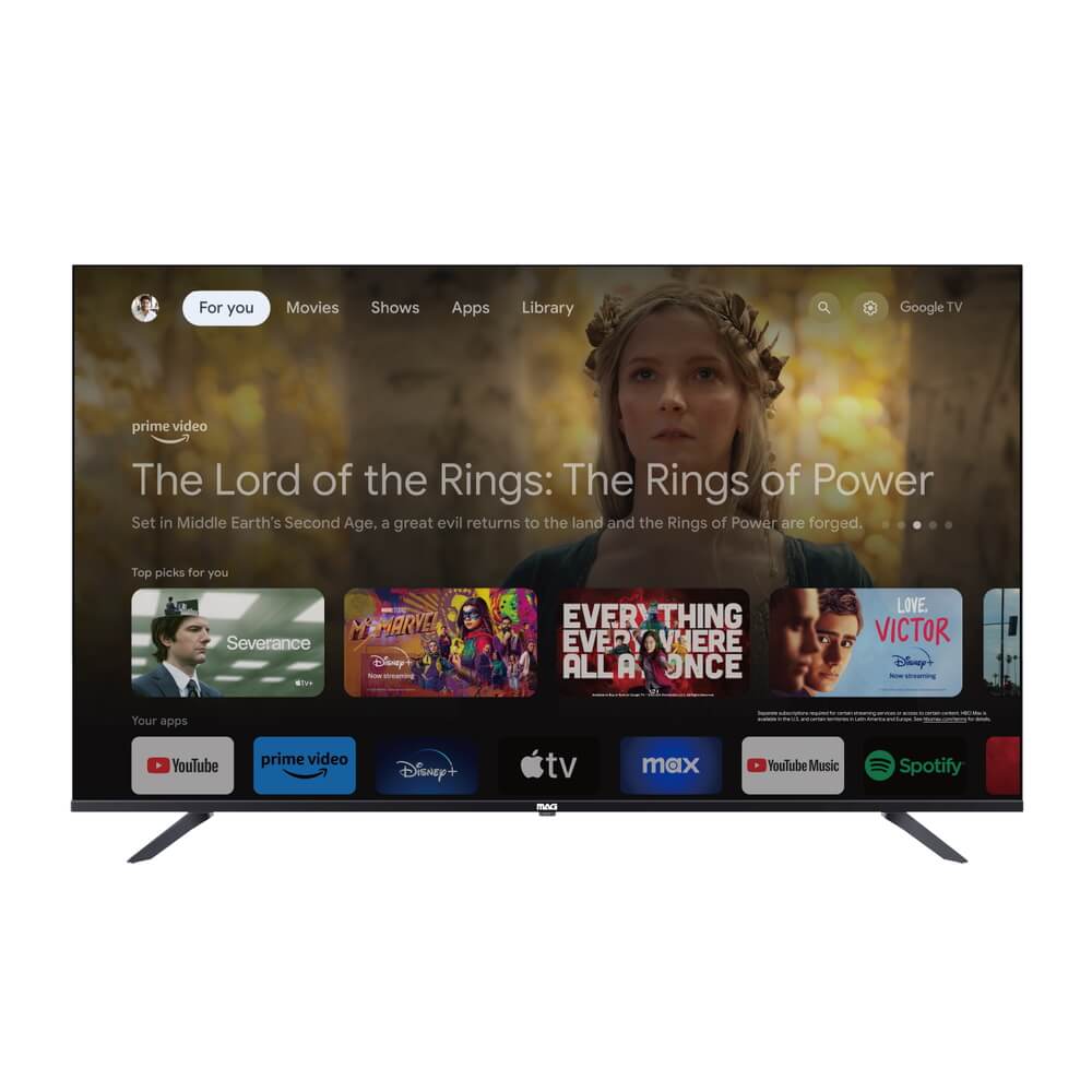 טלוויזיה חכמה 50 אינץ' MAG UHD מאג GTV50D23