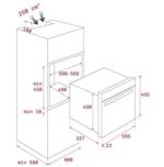 מיקרוגל בנוי משולב גריל דגם MLC844 תקה TEKA