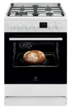 תנור משולב כיריים  Electrolux אלקטרולוקס LKK620200W