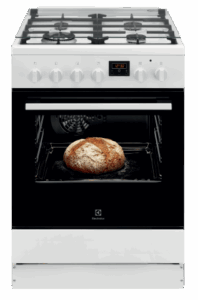 תנור משולב כיריים  Electrolux אלקטרולוקס LKK620200W