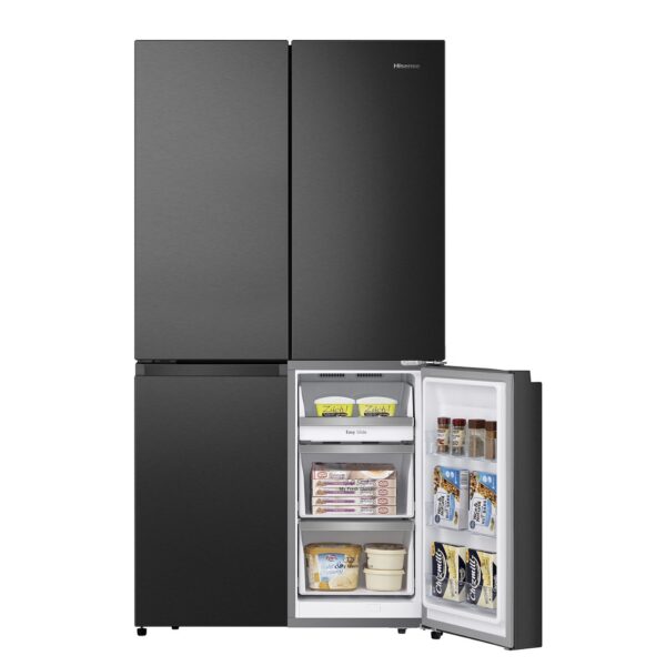 מקרר 4 דלתות  Hisense הייסנס RQ72BK נירוסטה מושחרת