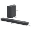 מקרן קול 3.1.2 ערוצים Dolby Atmos LG 380W אל ג'י S75Q