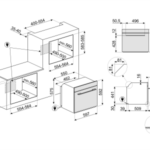 תנור בנוי SMEG סמאג SF6101TVB1