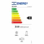 מקרר 4 דלתות Sharp שארפ SJ8590WH זכוכית לבנה