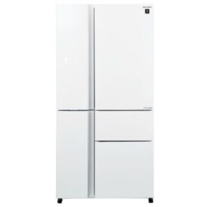 מקרר 5 דלתות 661 ליטר SHARP SJR9732WH שארפ זכוכית לבנה