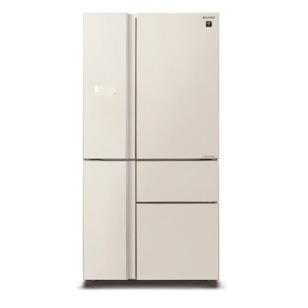 מקרר 5 דלתות 661 ליטר Sharp שארפ SJR9734B זכוכית בז'