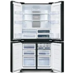 מקרר 4 דלתות 608 ליטר Sharp שארפ SJ9160BK