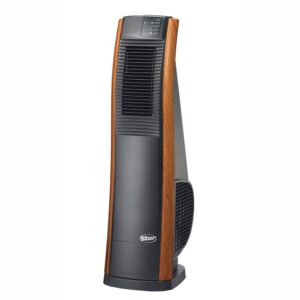 מאוורר מגדל כולל שלט BlueStar בלוסטאר XL3D C32150 שחור/עץ
