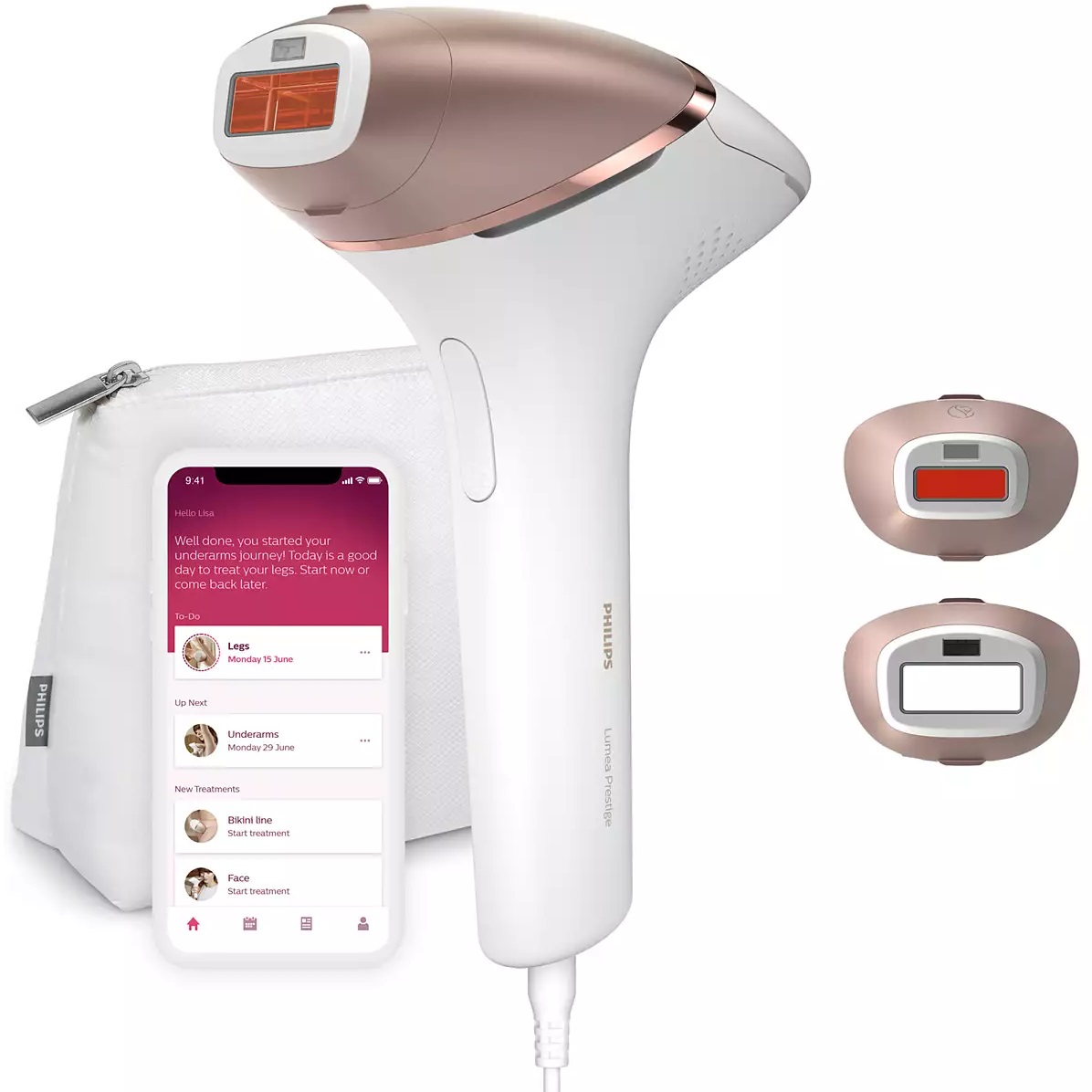 מסיר שיער בטכנולוגיית IPL לנשים Philips פיליפס Lumea IPL Prestige BRI945/00