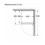 מקרר מקפיא תחתון 321 ליטר Siemens KG36NXXDF סימנס