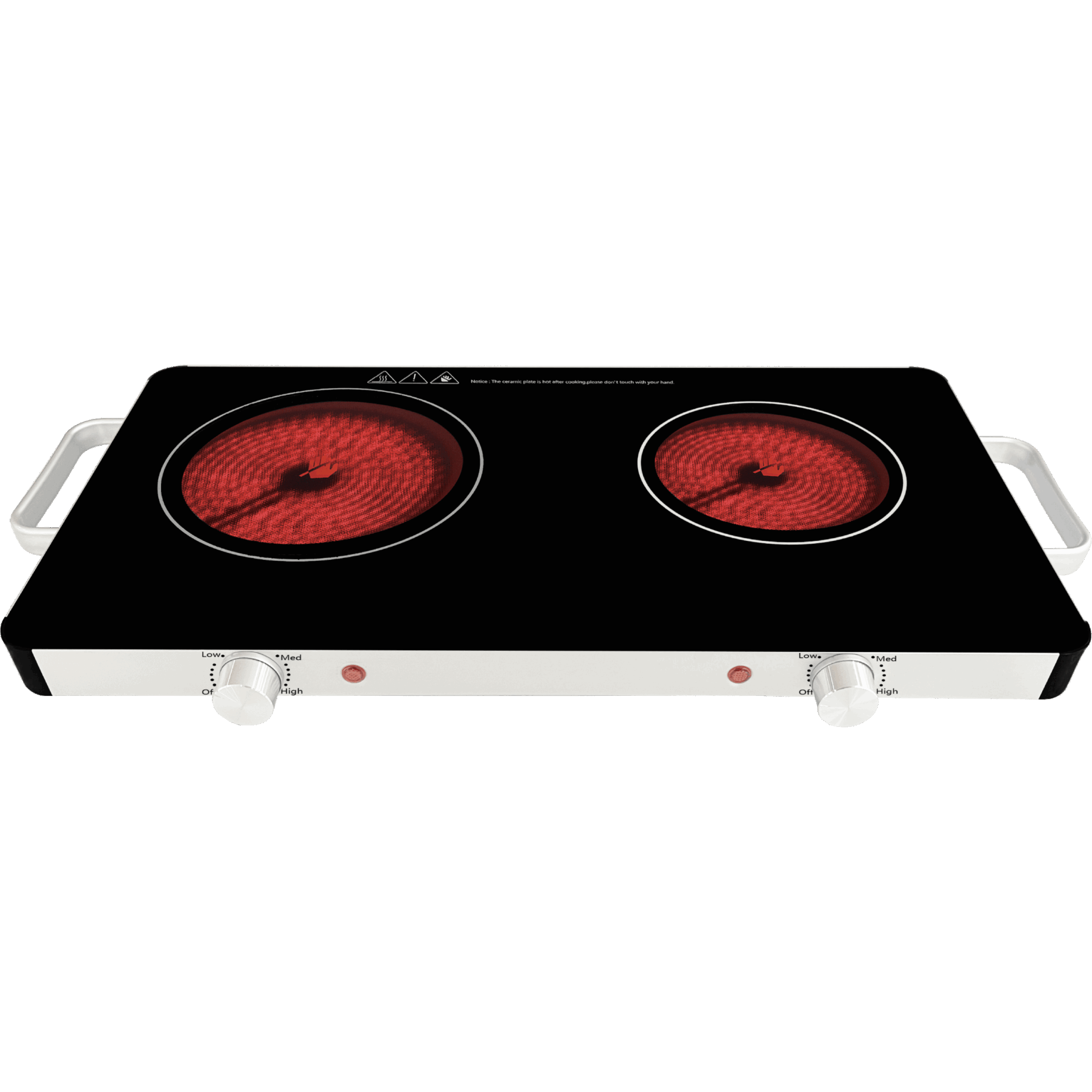 כירה קרמית כפולה Electra 8202A אלקטרה