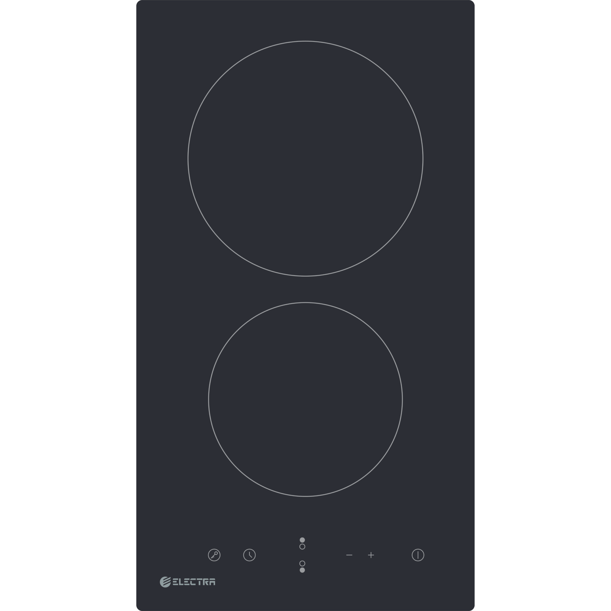 כיריים קרמיות דומינו Electra EL204 אלקטרה